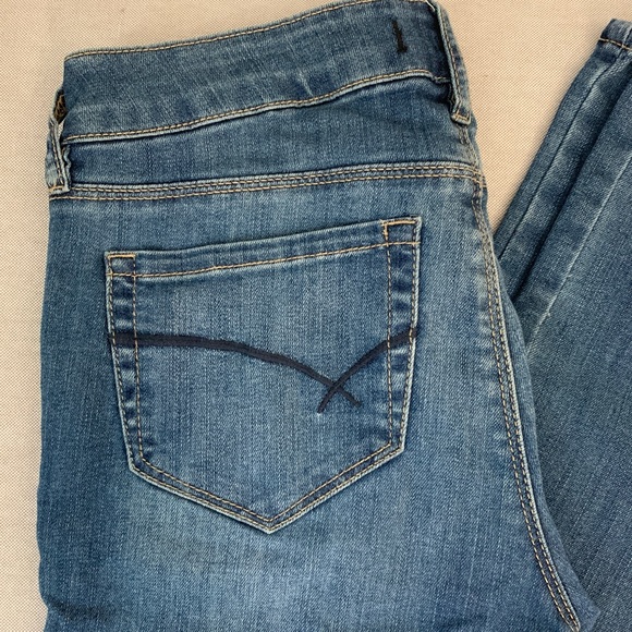 Bullhead Black Skinny Blue Jeans Size 7 - Picture 5 of 5